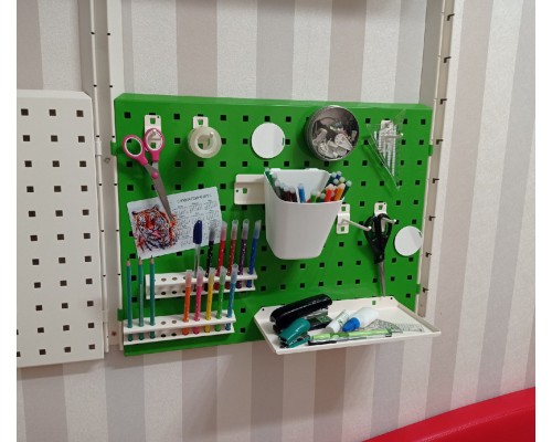 Подвесы для инструмента на перфорированную панель - 9 предметов
