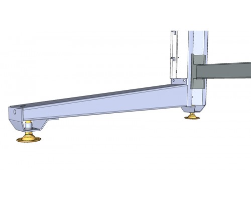 Консольный стеллаж под наполнение WSG.11.1800.00-2